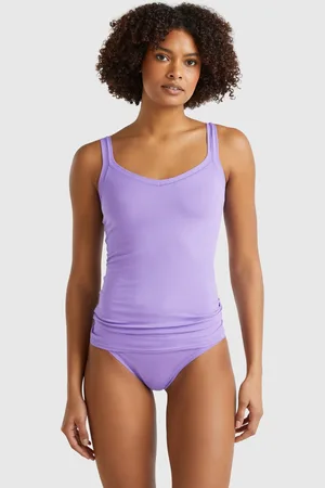 Benetton Benetton, Tank Top Undershirt In Super Stretch Cotton, size OS, , Women