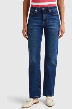 Benetton Benetton, Straight Leg Jeans, size 35, , Women