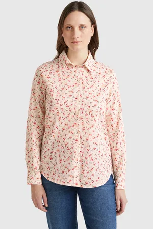 Benetton Benetton, Floral Shirt, size L, , Women