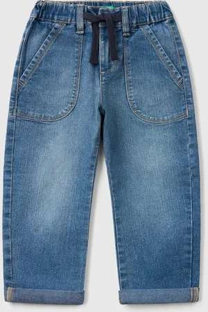 Benetton Benetton, Carrot Fit Jeans, size 12-18, , Kids