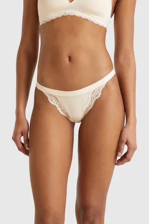 Benetton Benetton, Underwear With Lace Inserts, size L, , Women