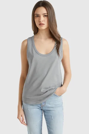 Benetton Benetton, Tank Top In Lightweight Cotton, size XS, , Women