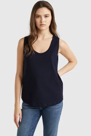 Benetton Benetton, Tank Top In Lightweight Cotton, size XS, , Women