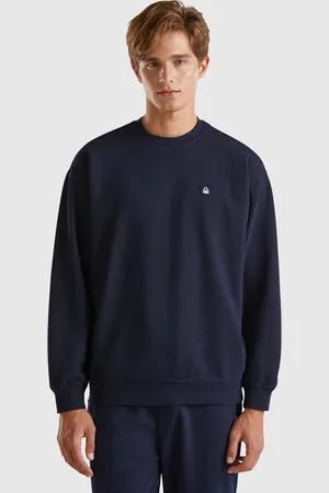 Benetton Benetton, Sweatshirt With Logo Patch, size XL, , Men