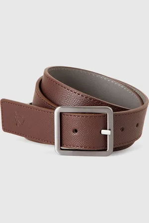 Benetton Benetton, Reversible Belt In Imitation Leather, size, , Men
