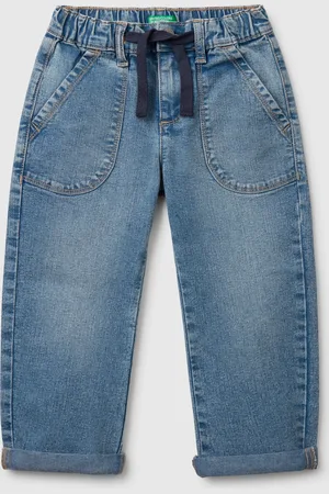 Benetton Benetton, Carrot Fit Jeans, size 3-4, , Kids