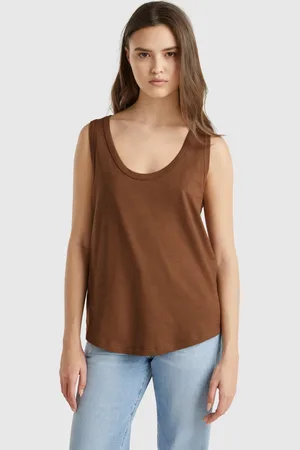 Benetton Benetton, Tank Top In Lightweight Cotton, size XS, , Women