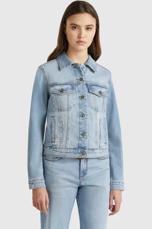 Benetton Benetton, Rider Denim Jacket, size S, , Women