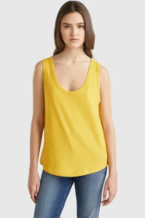 Benetton Benetton, Tank Top In Lightweight Cotton, size XL, , Women