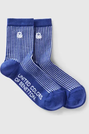Benetton Benetton, Striped Socks, size 8-11, , Women
