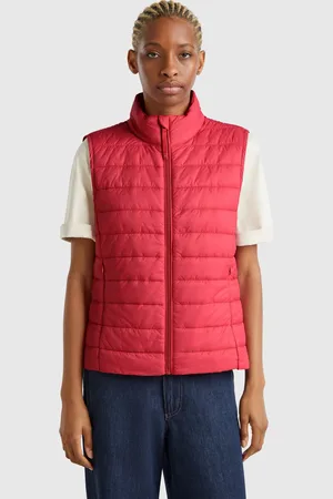 Benetton Benetton, Sleeveless Slim Fit Jacket With Padding, size XS, , Women