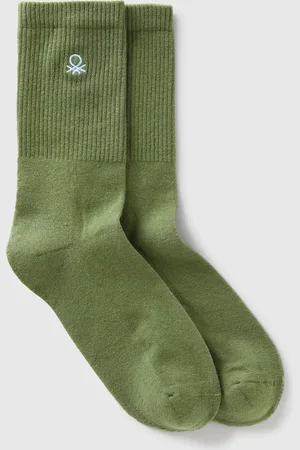 Benetton Benetton, Sporty Socks In Organic Stretch Cotton, size 8-11, , Women