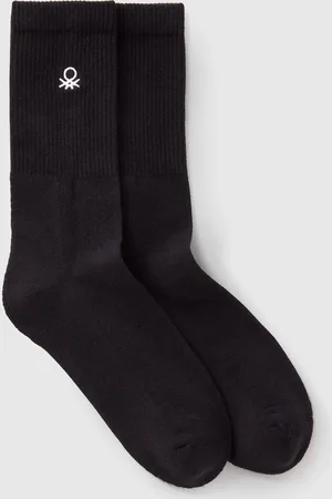 Benetton Benetton, Sporty Socks In Organic Stretch Cotton, size 8-11, , Women