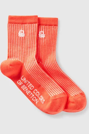 Benetton Benetton, Striped Socks, size 8-11, , Women