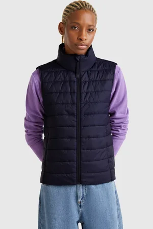 Benetton Benetton, Sleeveless Slim Fit Jacket With Padding, size XS, , Women