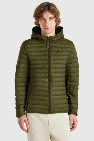 Benetton Benetton, Regular Fit Puffer Jacket With Padding, size L, , Men