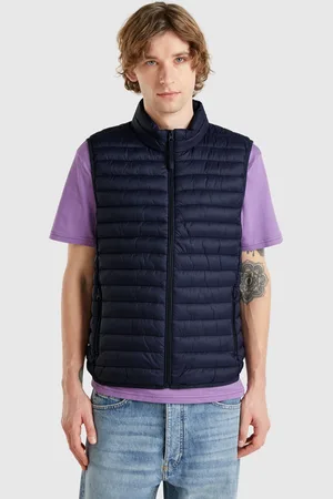 Benetton Benetton, Sleeveless Regular Fit Jacket With Padding, size M, , Men