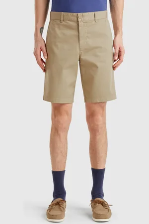 Benetton Benetton, Chino Bermudas In Stretch Cotton, size 44, , Men