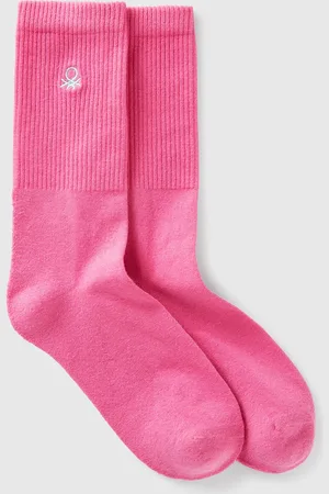 Benetton Benetton, Sporty Socks In Organic Stretch Cotton, size 3-7, , Women