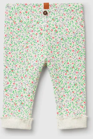 Benetton Benetton, Leggings With Floral Print, size 6-9, , Kids