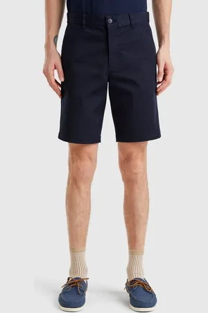 Benetton Benetton, Chino Bermudas In Stretch Cotton, size 38, , Men
