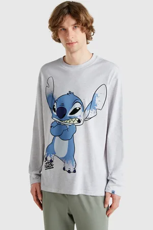 Benetton Benetton, Stitch disney 100% Cotton T-shirt, size L, , Men