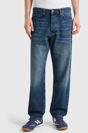 Benetton Benetton, Relaxed Fit Jeans, size 34, , Men