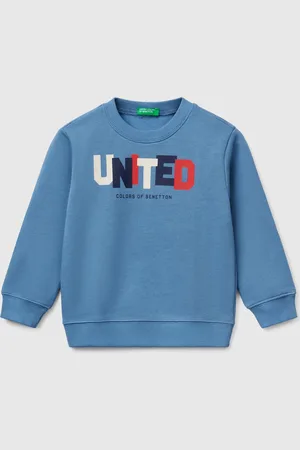 Benetton Benetton, Cotton Sweatshirt With Print, size 3-4, , Kids