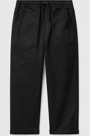 Benetton Benetton, Stretch Cotton Joggers With Drawstring, size L, , Kids