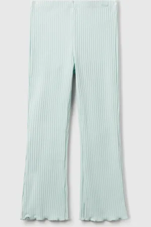 Benetton Benetton, Flared Fit Stretch Cotton Leggings, size 4-5, , Kids