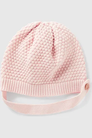 Benetton Benetton, 100% Cotton Knit Hat, size 0-3, , Kids