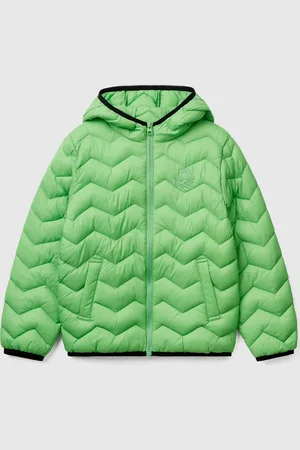 Benetton Benetton, Padded Jacket With Hood, size XL, , Kids