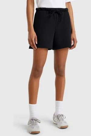 Benetton Benetton, Shorts With Logoed Elastic, size XXS, , Women
