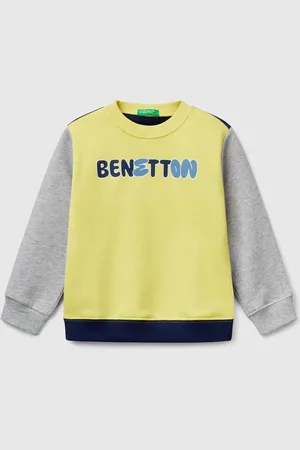 Benetton Benetton, Cotton Sweatshirt With Print, size 2-3, , Kids