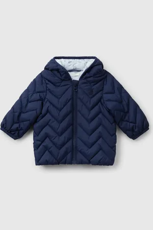 Benetton Benetton, Padded Puffer Jacket With Ear Flaps, size 6-9, , Kids