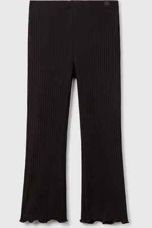 Benetton Benetton, Flared Fit Stretch Cotton Leggings, size 3-4, , Kids
