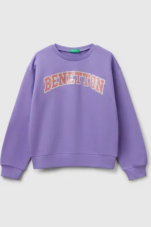 Benetton Benetton, Sweatshirt With Glittery Print, size 2XL, , Kids