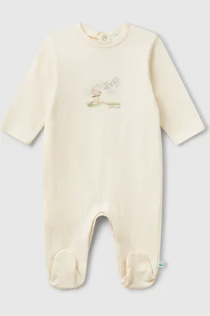 Benetton Benetton, Long Jumpsuit With Animal Print, size 1-3, , Kids