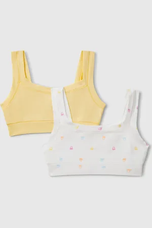 Benetton Benetton, Two Bras In Super Stretch Cotton, size L-XL, , Kids