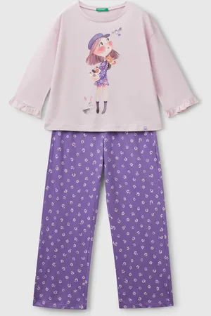 Benetton Benetton, Doll Print Pyjamas, size XL, , Kids