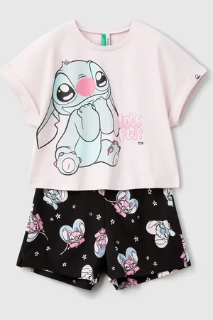 Benetton Benetton, Lilo & Stitch disney Short Pyjamas, size XXS, , Kids