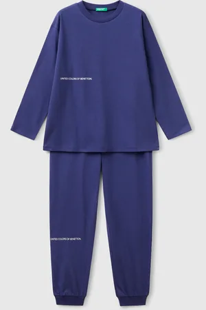 Benetton Benetton, Pyjamas In Pure Cotton, size XS, , Kids