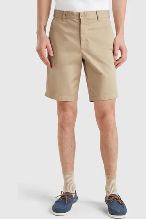 Benetton Benetton, Chino Bermudas In Stretch Cotton, size 34, , Men