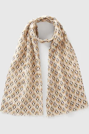 Benetton Benetton, Patterned Scarf, size OS, , Women