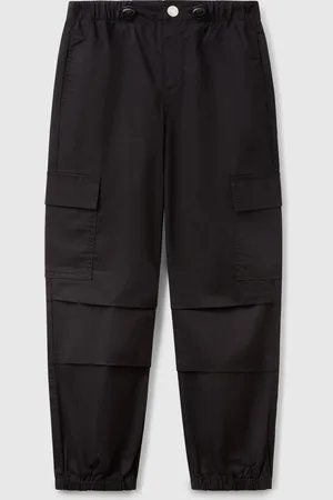 Benetton Benetton, Stretch Cotton Cargo Trousers, size M, , Kids