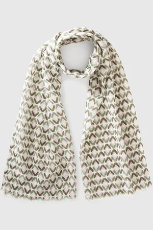 Benetton Benetton, Patterned Scarf, size OS, , Women
