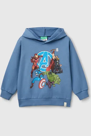 Benetton Benetton, Avengers marvel Sweatshirt, size 2-3, , Kids