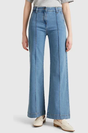 Benetton Benetton, High-waisted Flare Fit Jeans, size 26, , Women