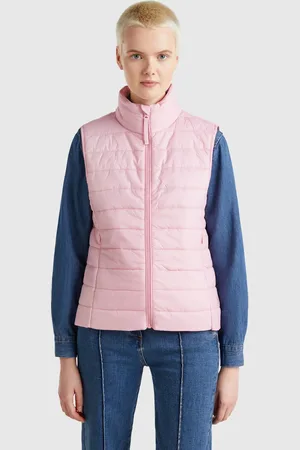 Benetton Benetton, Sleeveless Slim Fit Jacket With Padding, size XS, , Women