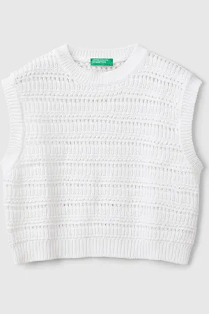 Benetton Benetton, Worked Vest, size XL, , Kids